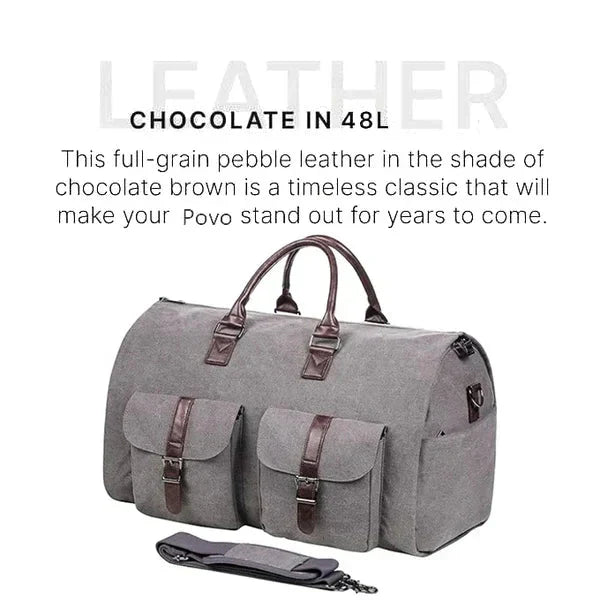Stylish 3-in-1 Convertible Duffle Bag Turbo Cables