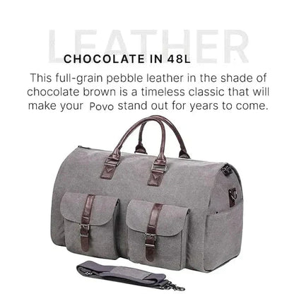 Stylish 3-in-1 Convertible Duffle Bag Turbo Cables
