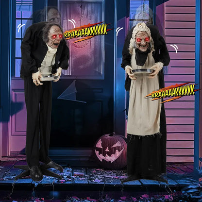 Turbo Cables – Animated Talking Halloween Yard Decoration