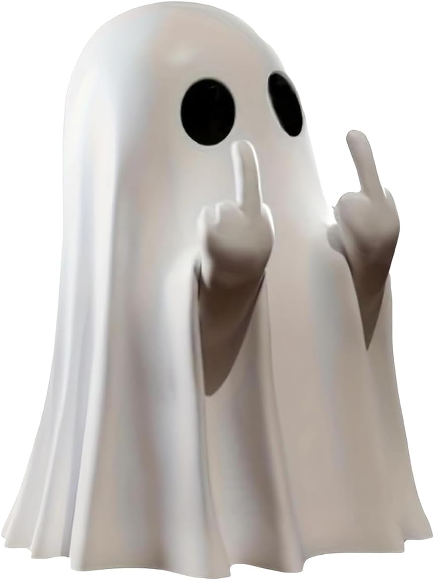 Turbo Cables – Playful Resin Ghost Statue