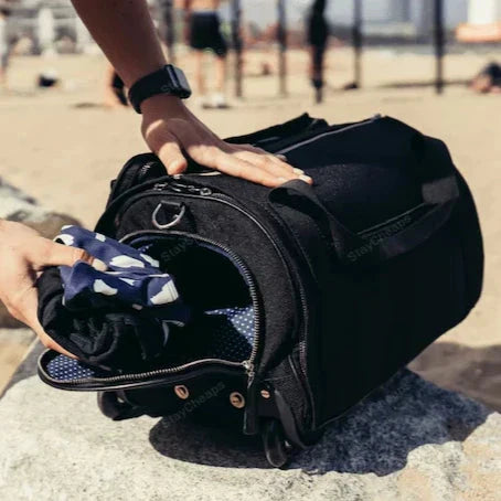 Stylish 3-in-1 Convertible Duffle Bag Turbo Cables