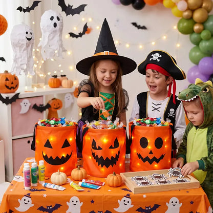 Turbo Cables – LED Halloween Candy Bucket Set