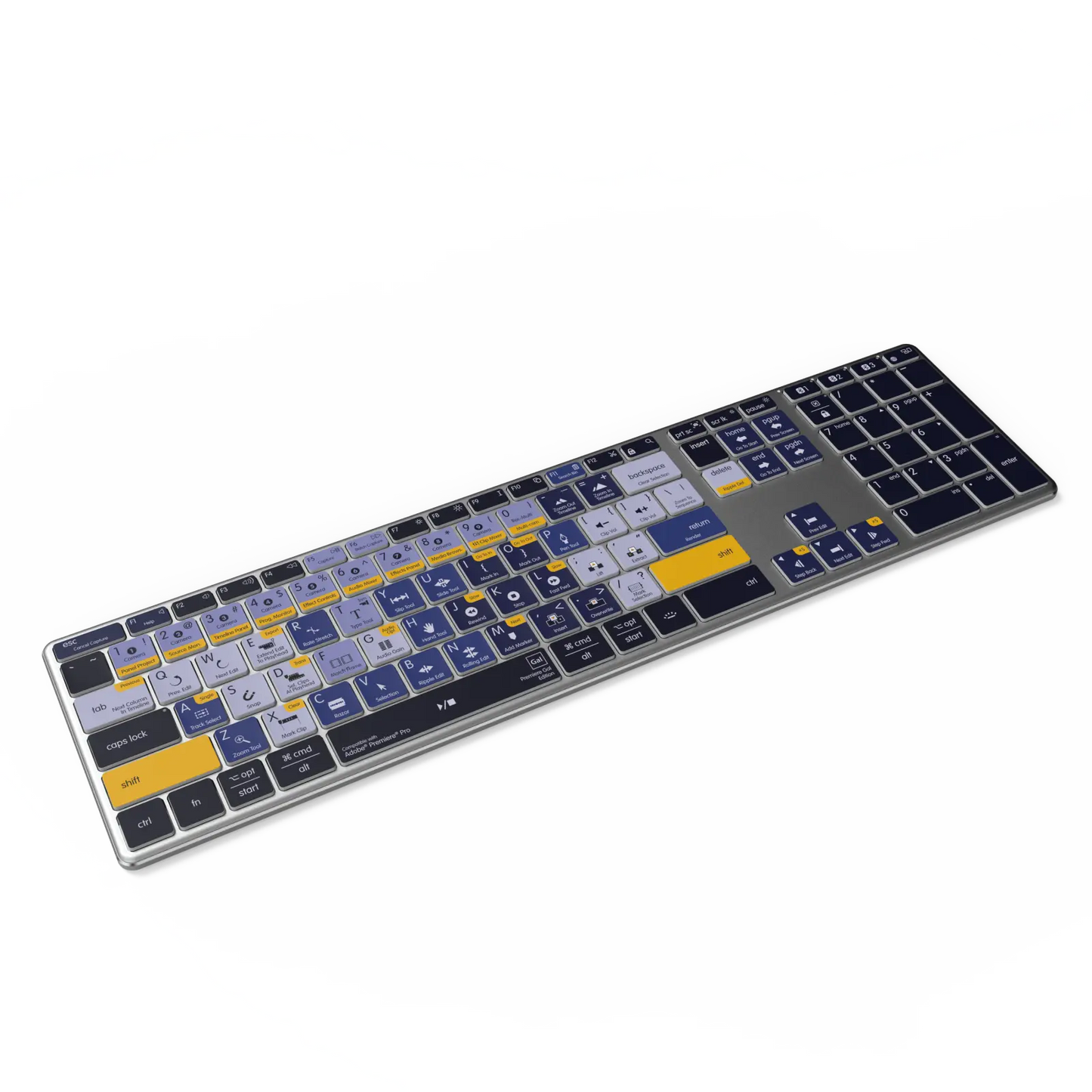 EXCLUSIVE Premiere Gal Keyboard | Backlit & Wireless | Mac and PC Editors Keys