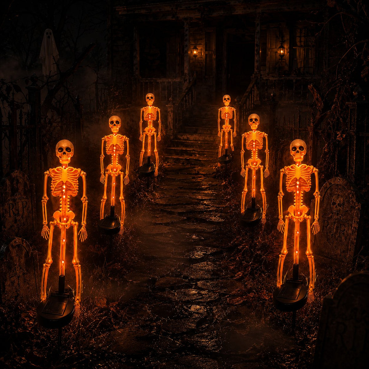Turbo Cables – LED Skeleton Yard Decor