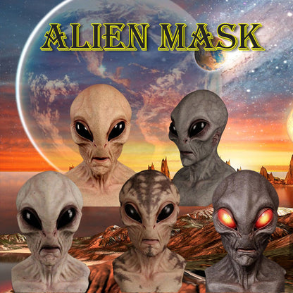 Turbo Cables – Alien Invasion Silicone Mask For Pranks & Parties