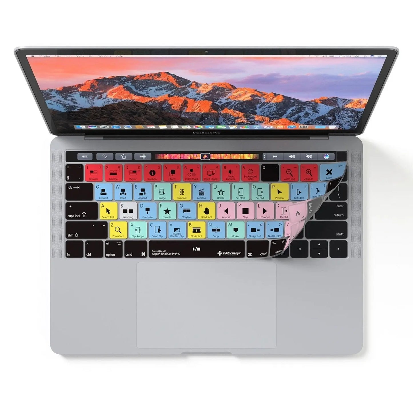 Final Cut Pro Keyboard Covers for MacBook and iMac Editors Keys