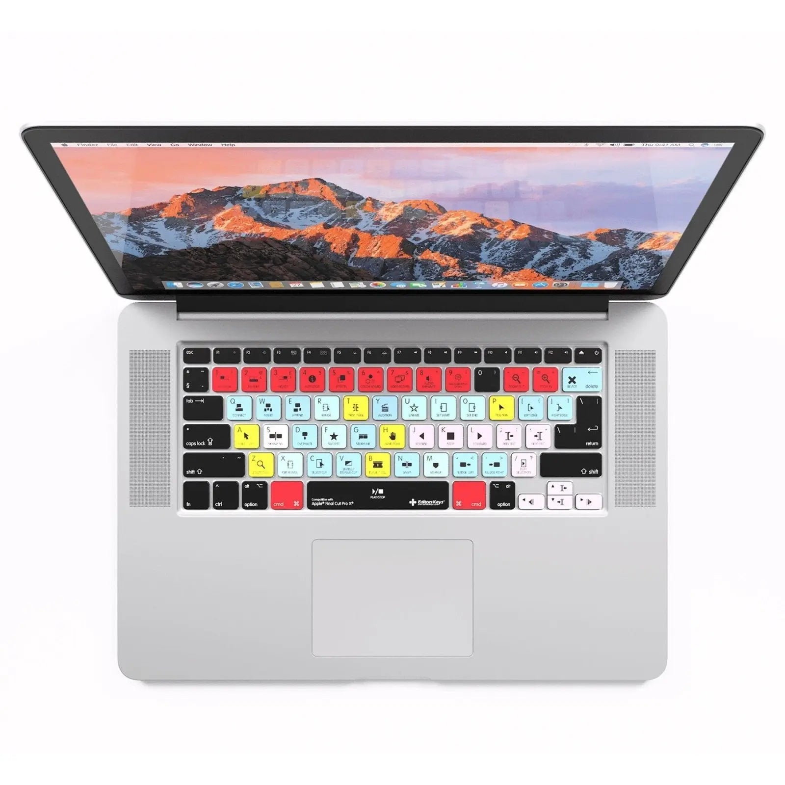 Final Cut Pro Keyboard Covers for MacBook and iMac Editors Keys