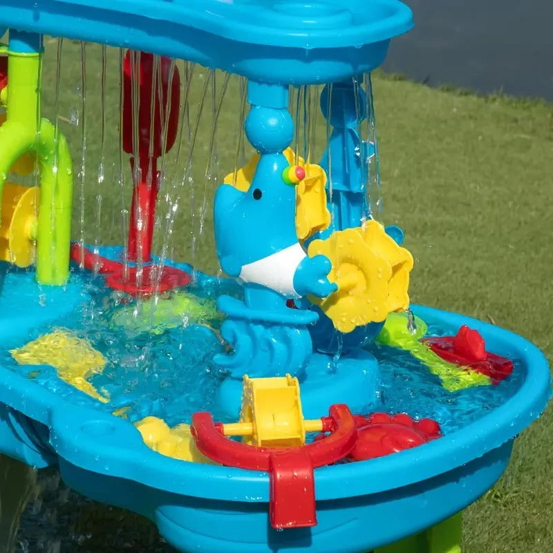 Turbo 3 in 1 Outdoor Sand and Water Table for Kids