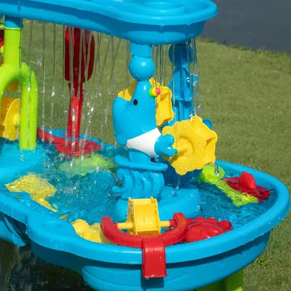 Turbo 3 in 1 Outdoor Sand and Water Table for Kids