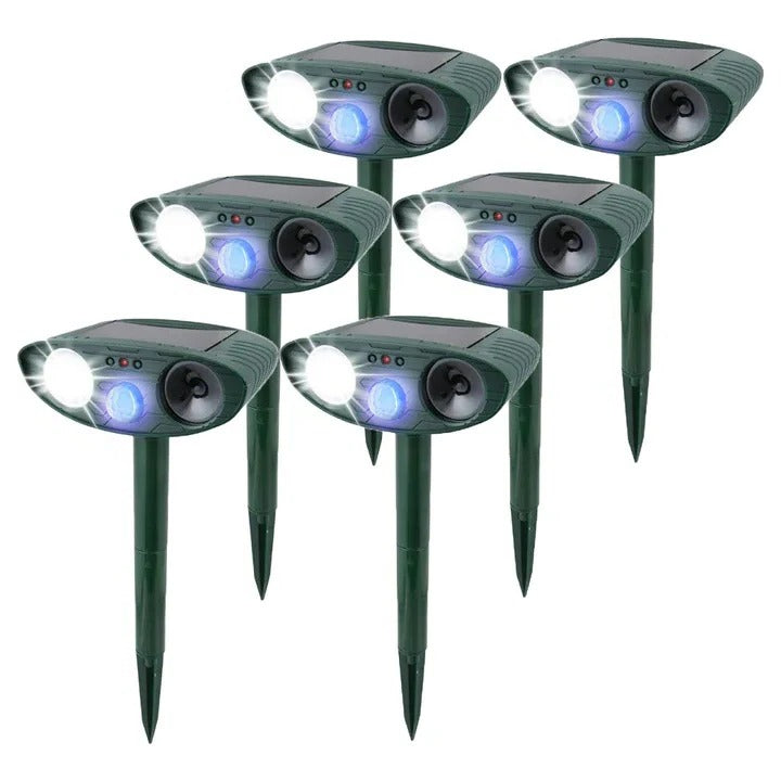 Solar-Powered Rabbit Repeller – Ultrasonic Humane Pest Deterrent | Ventayo Turbo Cables