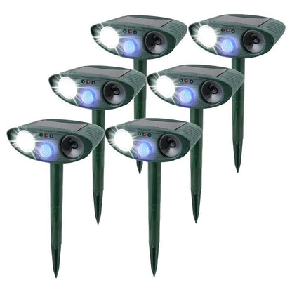 Solar-Powered Rabbit Repeller – Ultrasonic Humane Pest Deterrent | Ventayo Turbo Cables