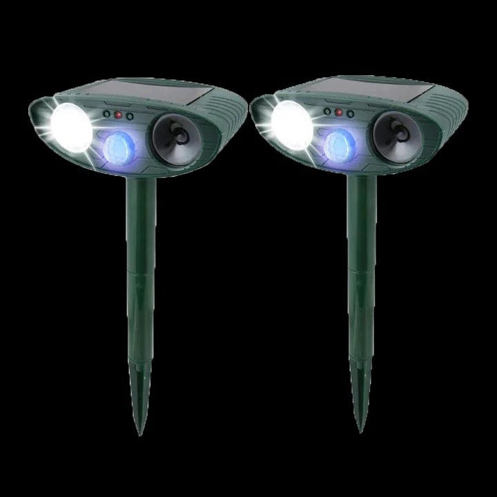 Solar-Powered Rabbit Repeller – Ultrasonic Humane Pest Deterrent | Ventayo Turbo Cables