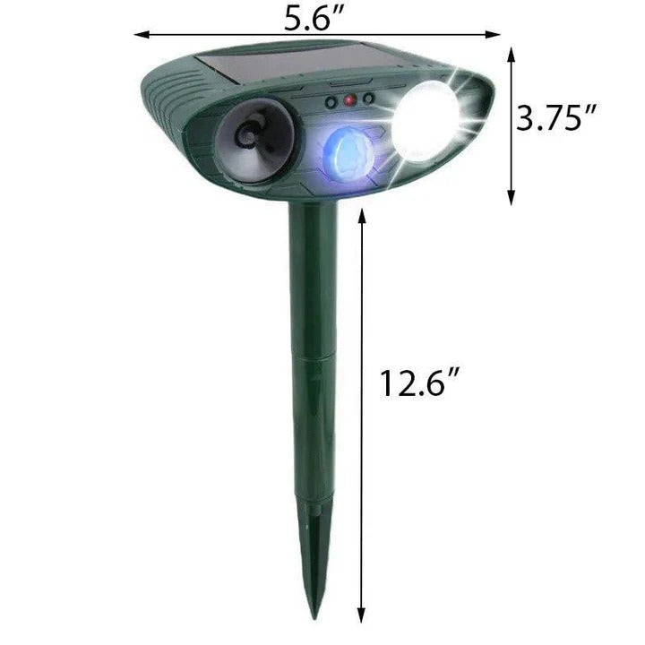 Solar-Powered Rabbit Repeller – Ultrasonic Humane Pest Deterrent | Ventayo Turbo Cables