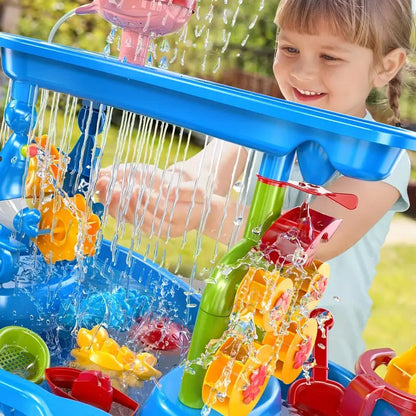 Turbo 3 in 1 Outdoor Sand and Water Table for Kids