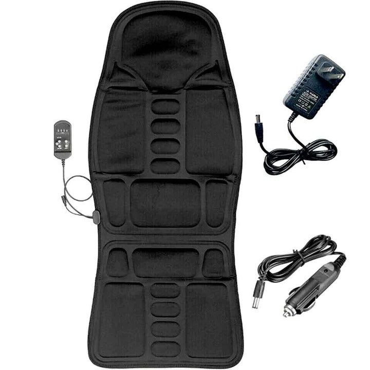 Turbo 8 Mode Massage Chair Pad With Heated Back Neck Cushion
