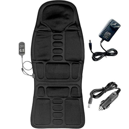 Turbo 8 Mode Massage Chair Pad With Heated Back Neck Cushion