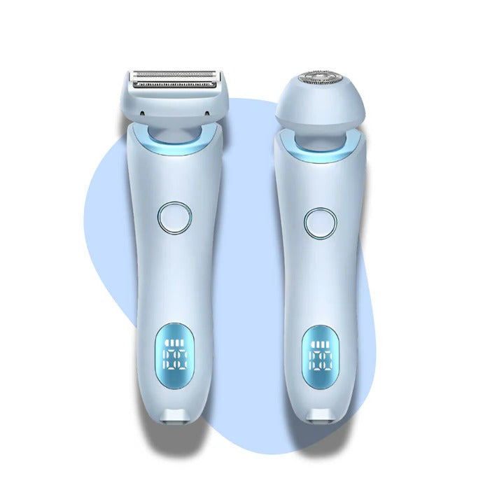 Turbo Women's Electric Pubic Hair Trimmer – Rechargeable Bikini Line Shaver for Sensitive Skin