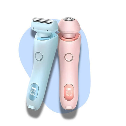 Turbo Women's Electric Pubic Hair Trimmer – Rechargeable Bikini Line Shaver for Sensitive Skin