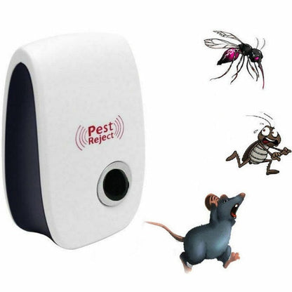 Ultrasonic Rat Repeller – Plug-In Rodent Control Device for Home & Garage Turbo Cables