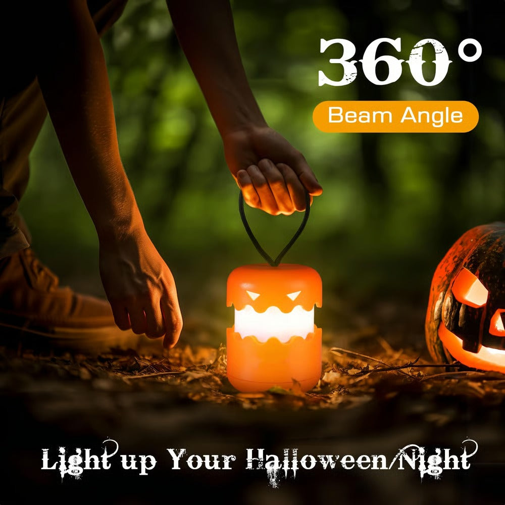 Turbo Cables – Spooky Pumpkin Camping Lantern