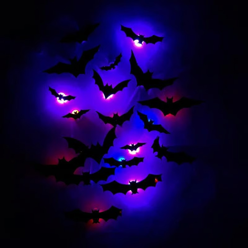 Turbo Cables – Glowing 3D Bats for Enchanted Walls (12 Pcs Set)
