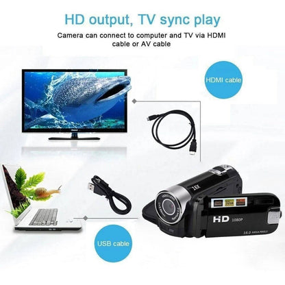 Turbo 1080P HD Camcorder Digital Video Camera