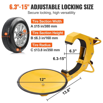 Turbo Anti Theft Wheel Lock