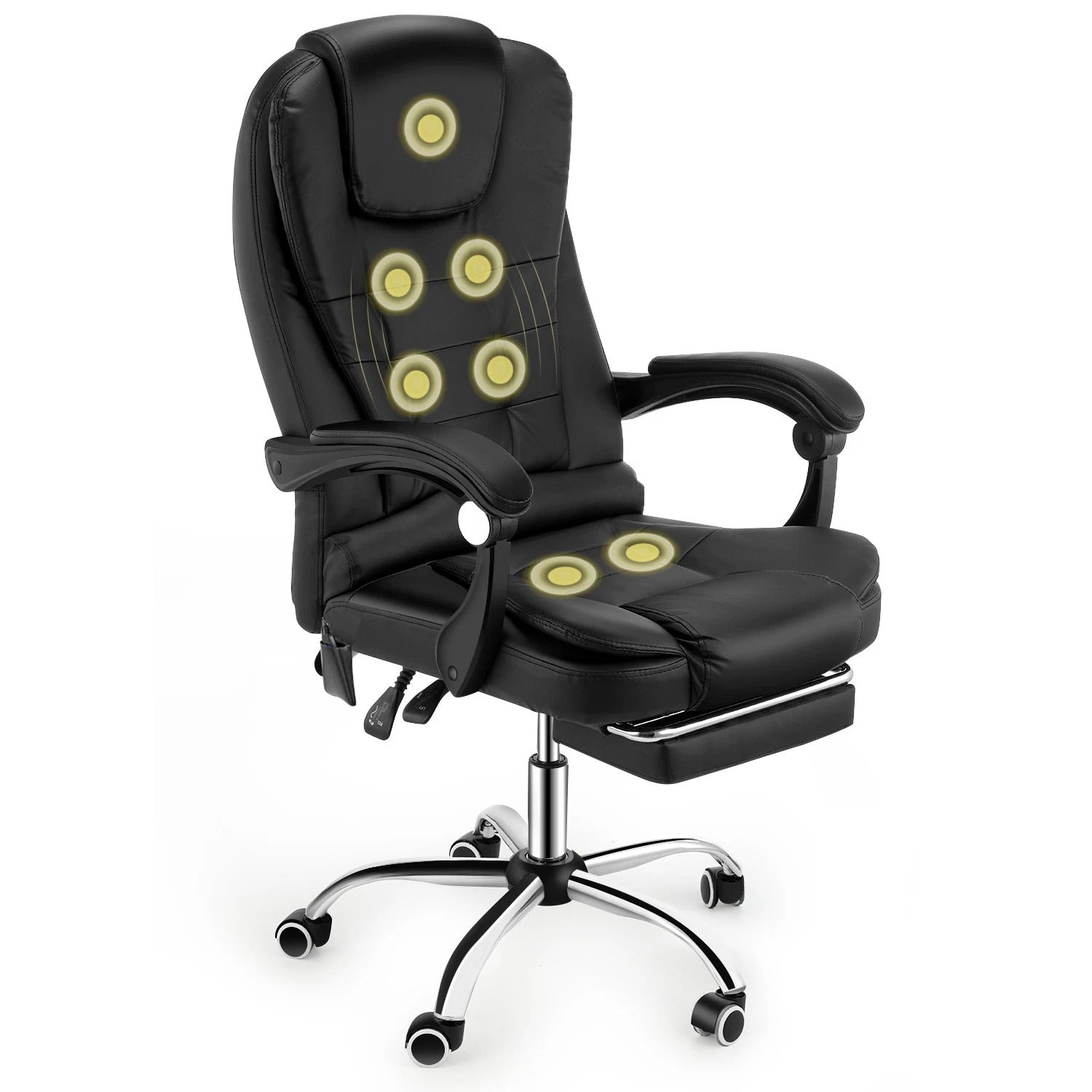 Office Chair with Massage Turbo Cables