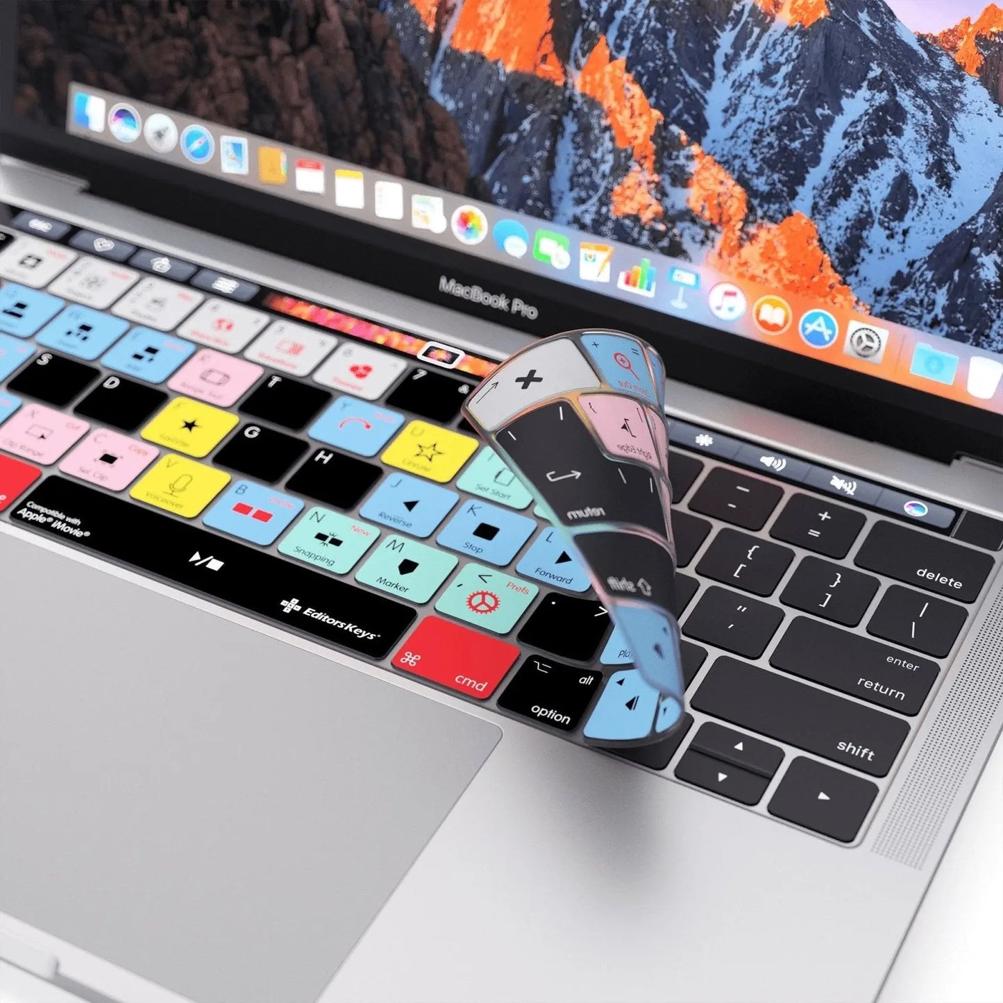 iMovie Keyboard Covers for MacBook and iMac Editors Keys