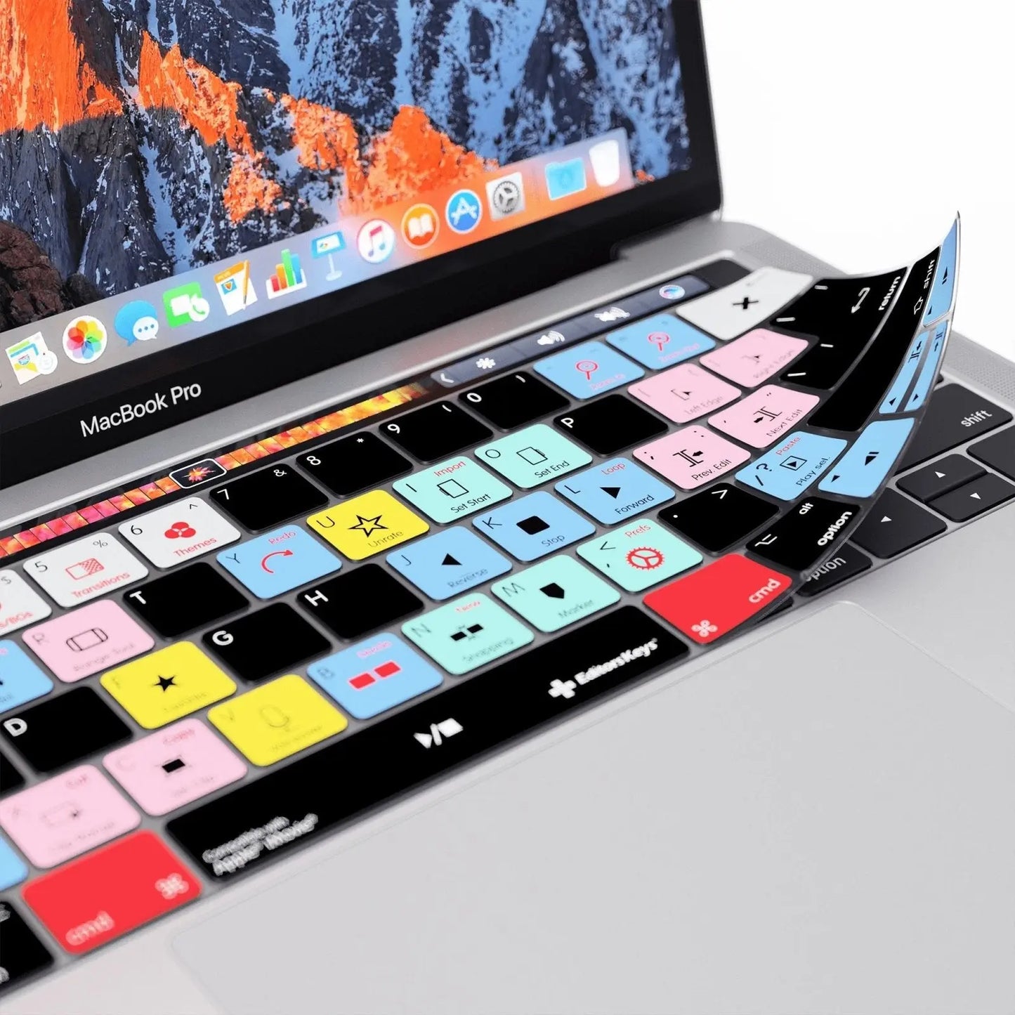 iMovie Keyboard Covers for MacBook and iMac Editors Keys