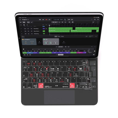 Logic Pro Keyboard Cover for iPad Magic Case Editors Keys