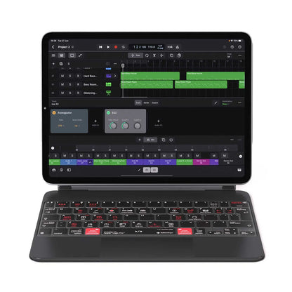 Logic Pro Keyboard Cover for iPad Magic Case Editors Keys