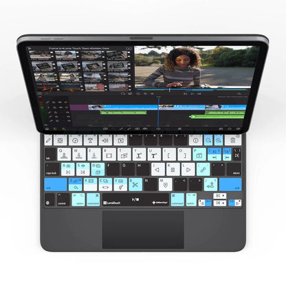 LumaFusion Keyboard Cover for iPad Magic Case Editors Keys