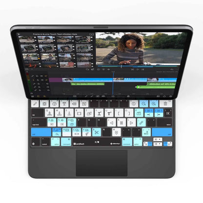 LumaFusion Keyboard Cover for iPad Magic Case Editors Keys