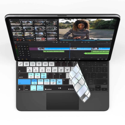 LumaFusion Keyboard Cover for iPad Magic Case Editors Keys