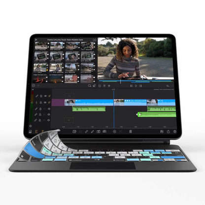 LumaFusion Keyboard Cover for iPad Magic Case Editors Keys