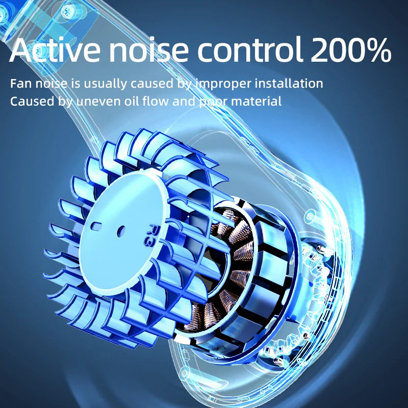 TurboAir™ Digital Bladeless Neck Fan with LED Display