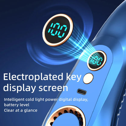 TurboAir™ Digital Bladeless Neck Fan with LED Display