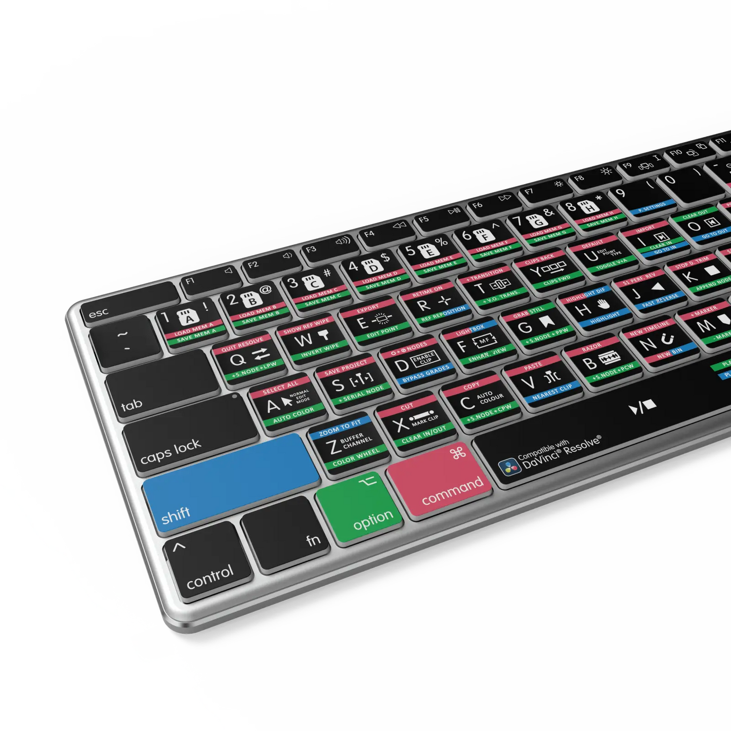 NEW Davinci Resolve Keyboard | Backlit & Wireless | Mac and PC Editors Keys