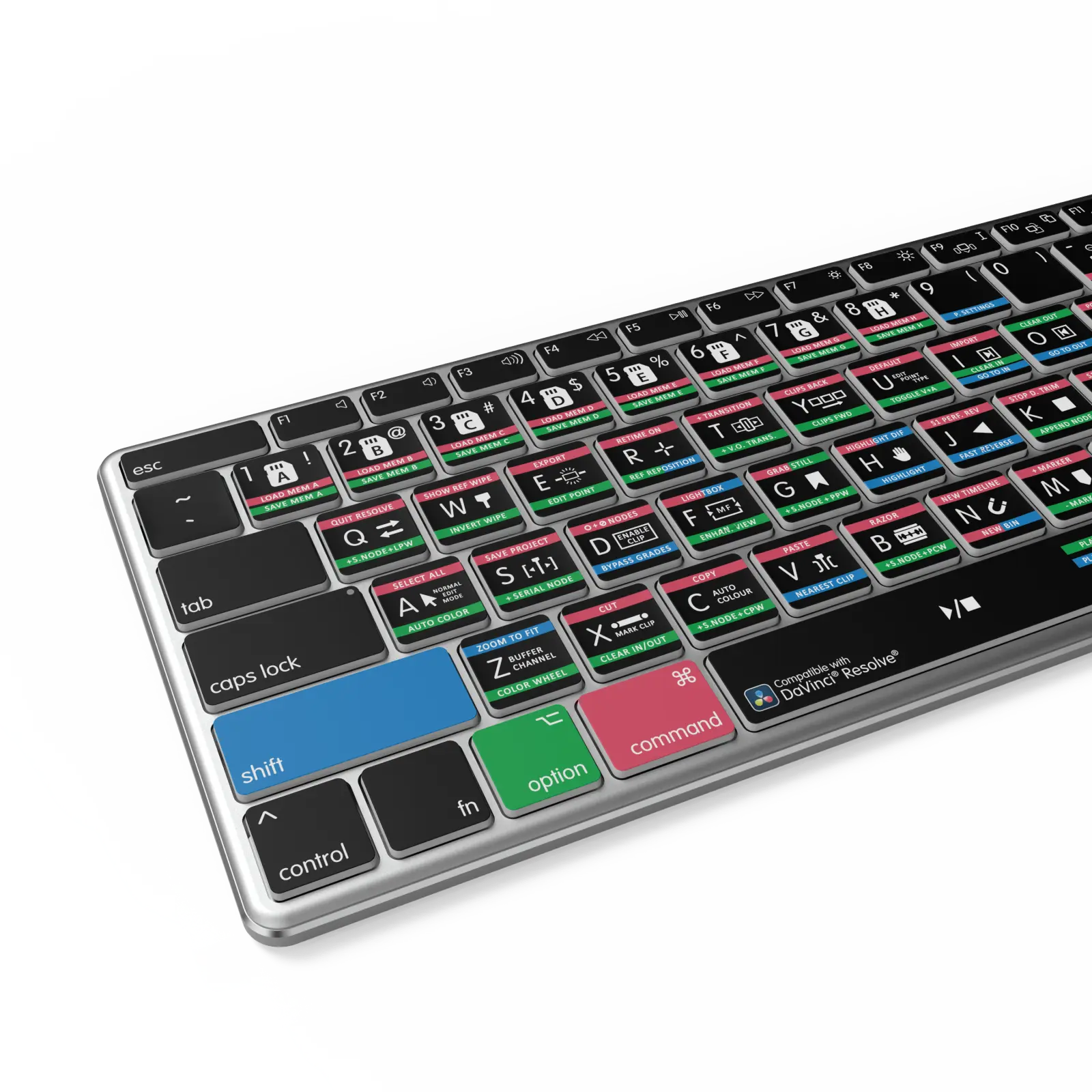 NEW Davinci Resolve Keyboard | Backlit & Wireless | Mac and PC Editors Keys