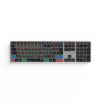 NEW Davinci Resolve Keyboard | Backlit & Wireless | Mac and PC Editors Keys