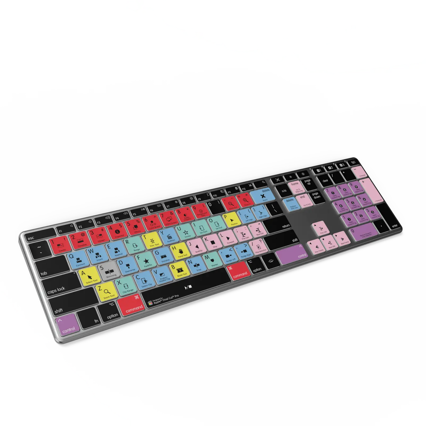 NEW Final Cut Pro Keyboard | Backlit & Wireless | Mac Editors Keys