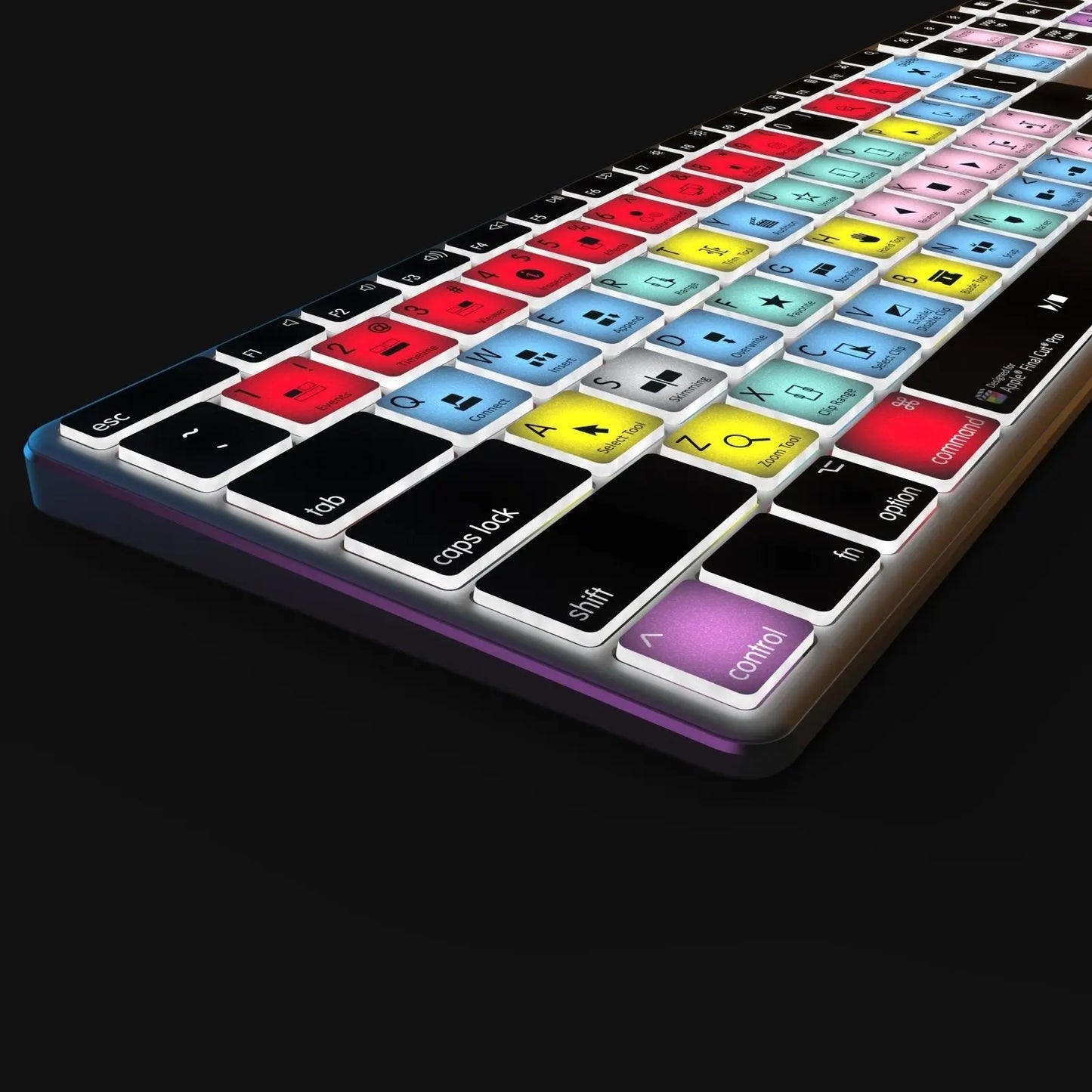NEW Final Cut Pro Keyboard | Backlit & Wireless | Mac Editors Keys