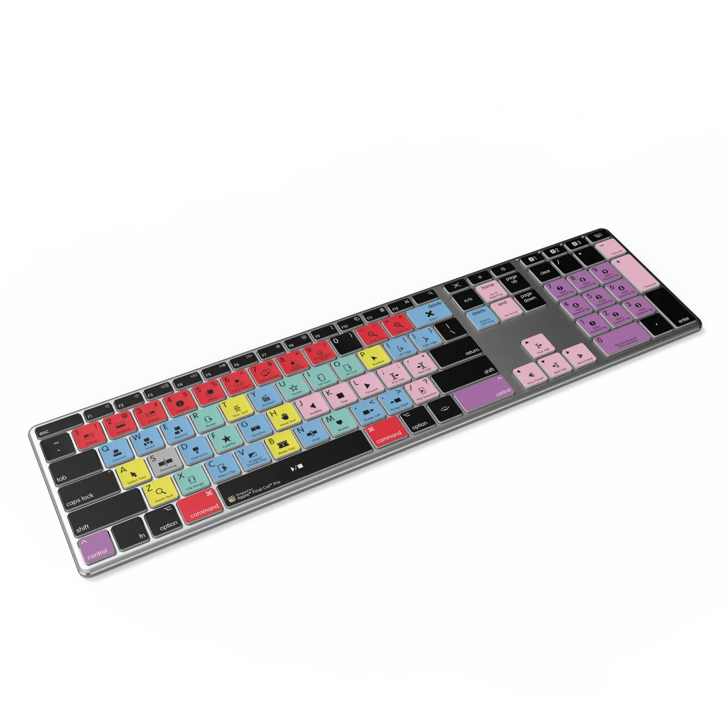 NEW Final Cut Pro Keyboard | Backlit & Wireless | Mac Editors Keys