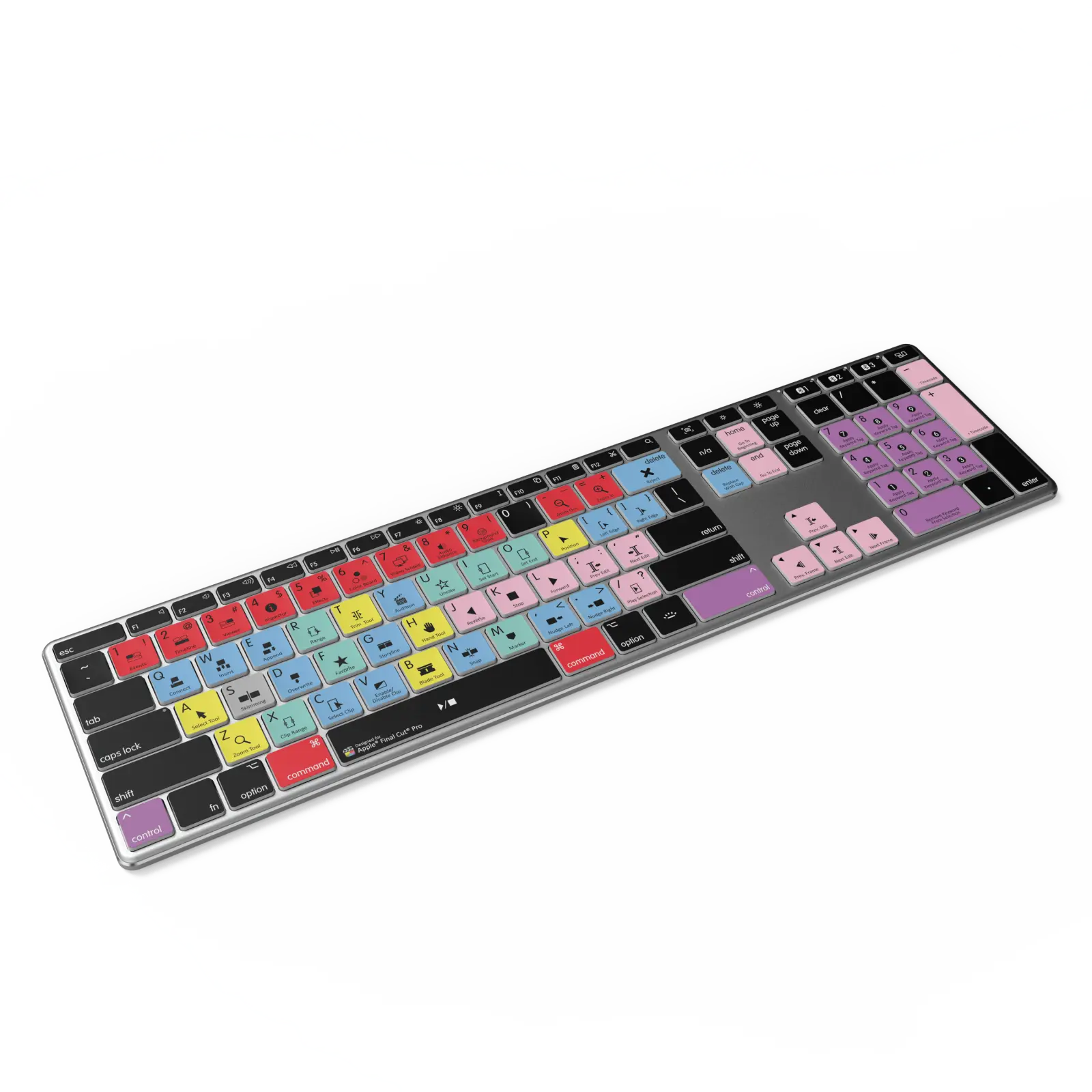 NEW Final Cut Pro Keyboard | Backlit & Wireless | Mac Editors Keys