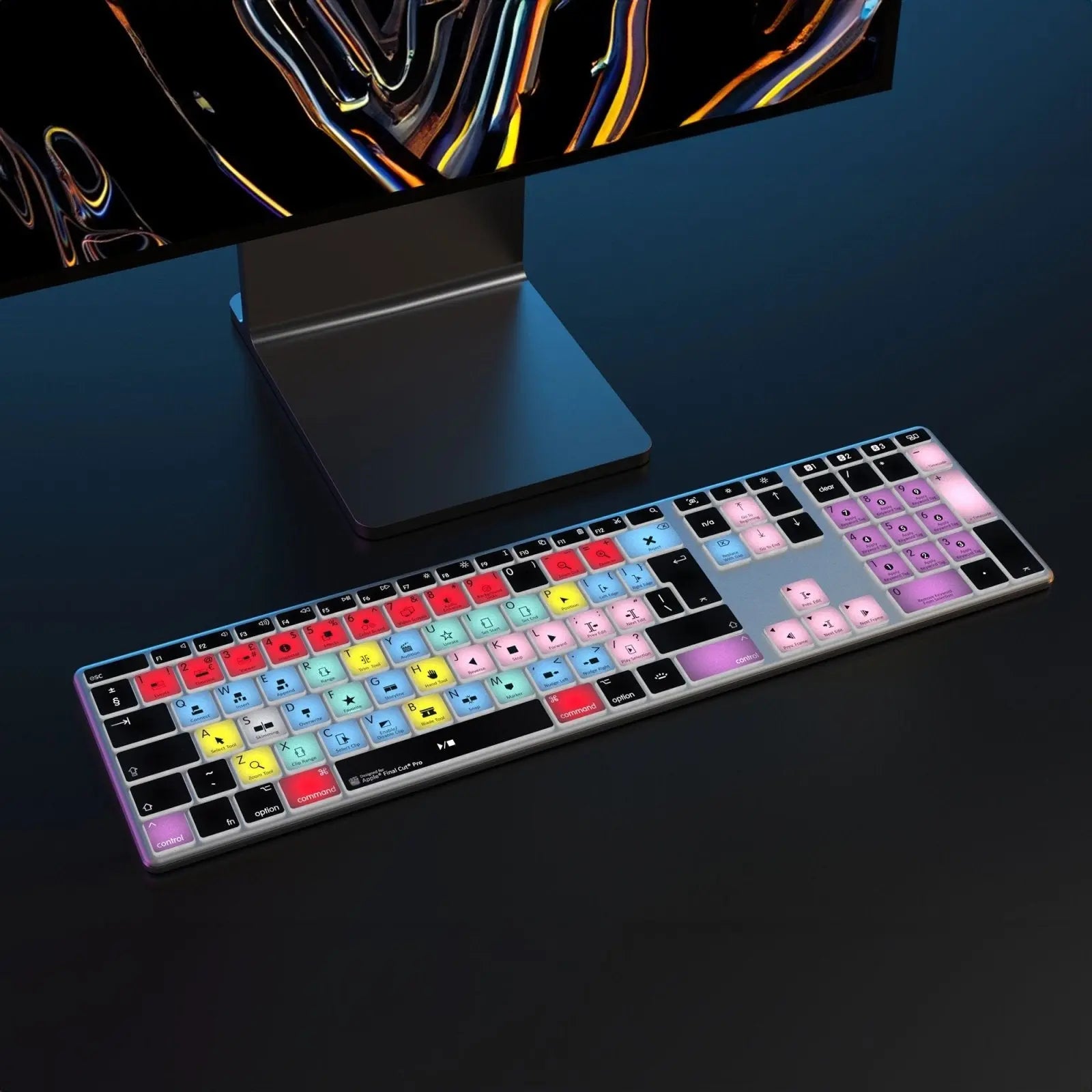 NEW Final Cut Pro Keyboard | Backlit & Wireless | Mac Editors Keys