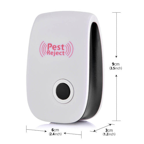 Ultrasonic Pest Repeller – Plug-In Insect & Rodent Repellent for Indoor Use Turbo Cables