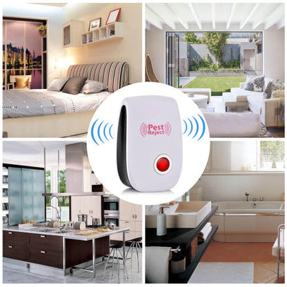 Ultrasonic Pest Repeller – Plug-In Insect & Rodent Repellent for Indoor Use Turbo Cables