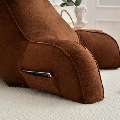 Turbo Backrest Pillow With Arms & Adjustable Headrest