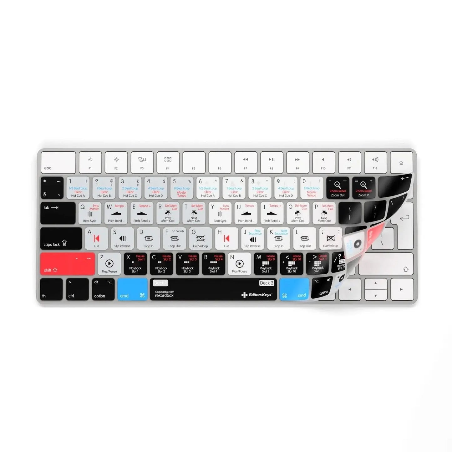 RekordBox Keyboard Covers for MacBook Pro Editors Keys